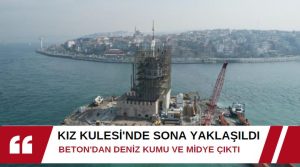 Kız Kulesi’nde bir süredir devam eden ve sonuna yaklaşılan restorasyon