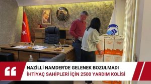   Müteahhit Remzi Erdemci öncülüğünde 2019 yılında kurulan Nazilli Müteahhitler