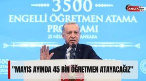   Cumhurbaşkanı Recep Tayyip Erdoğan, MEB Şura Salonu’ndaki 3500 Engelli