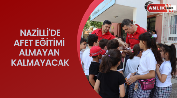 BAŞKAN ÖZCAN KARARLI NAZİLLİ’DE AFAD EĞİTİMİ ALMAYAN KALMAYACAK