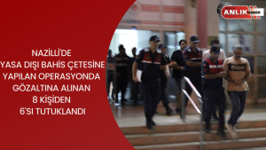 Jandarmanın Aydın merkezli 3 ilde düzenlenen yasa dışı bahis ve
