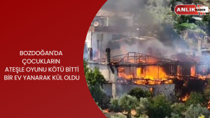 Aydın’ın Bozdoğan ilçesine bağlı Yaka Mahallede bulunan bir evde iki