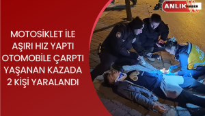 Kaza, Nazilli’de Zafer Mahallesi Sağlık Caddesi ile 90 sokak kesişiminde