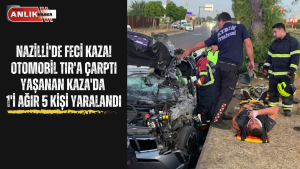 Kaza, Nazilli’de Bugün sabah saatlerinde Aydın – Denizli karayolu Uğur