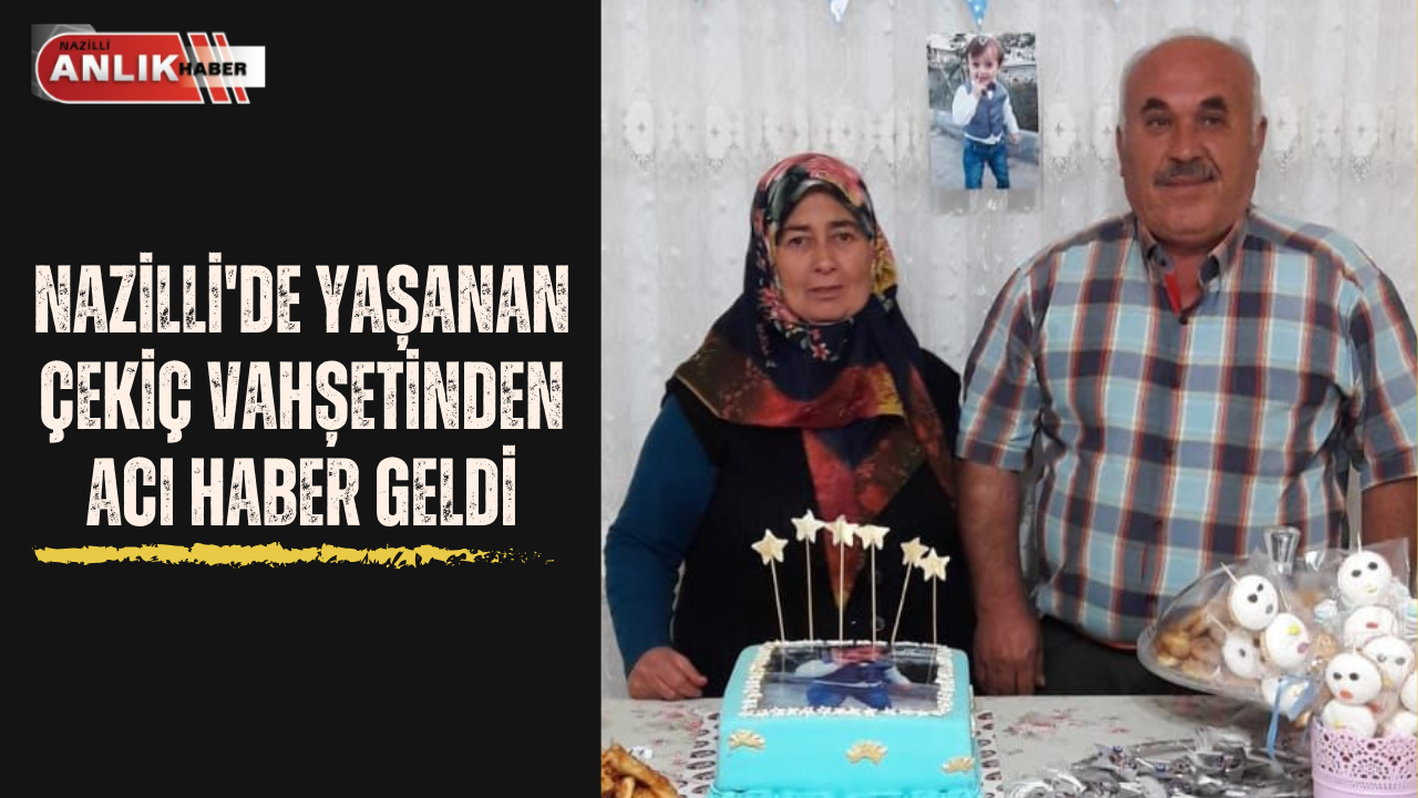 NAZİLLİ’DE YAŞANAN ÇEKİÇ VAHŞETİNDEN ACI HABER GELDİ