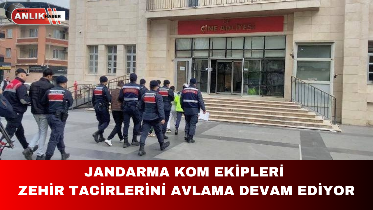 Aydın İl Jandarma Komutanlığı, uyuşturucu ile mücadele kapsamında önemli bir