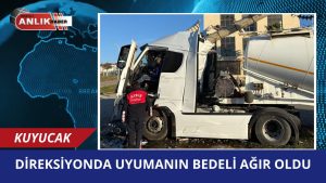 Olay, Kuyucak’ta Devlet Karayolu üzerinde öğle saatlerinde meydana geldi. Alınan