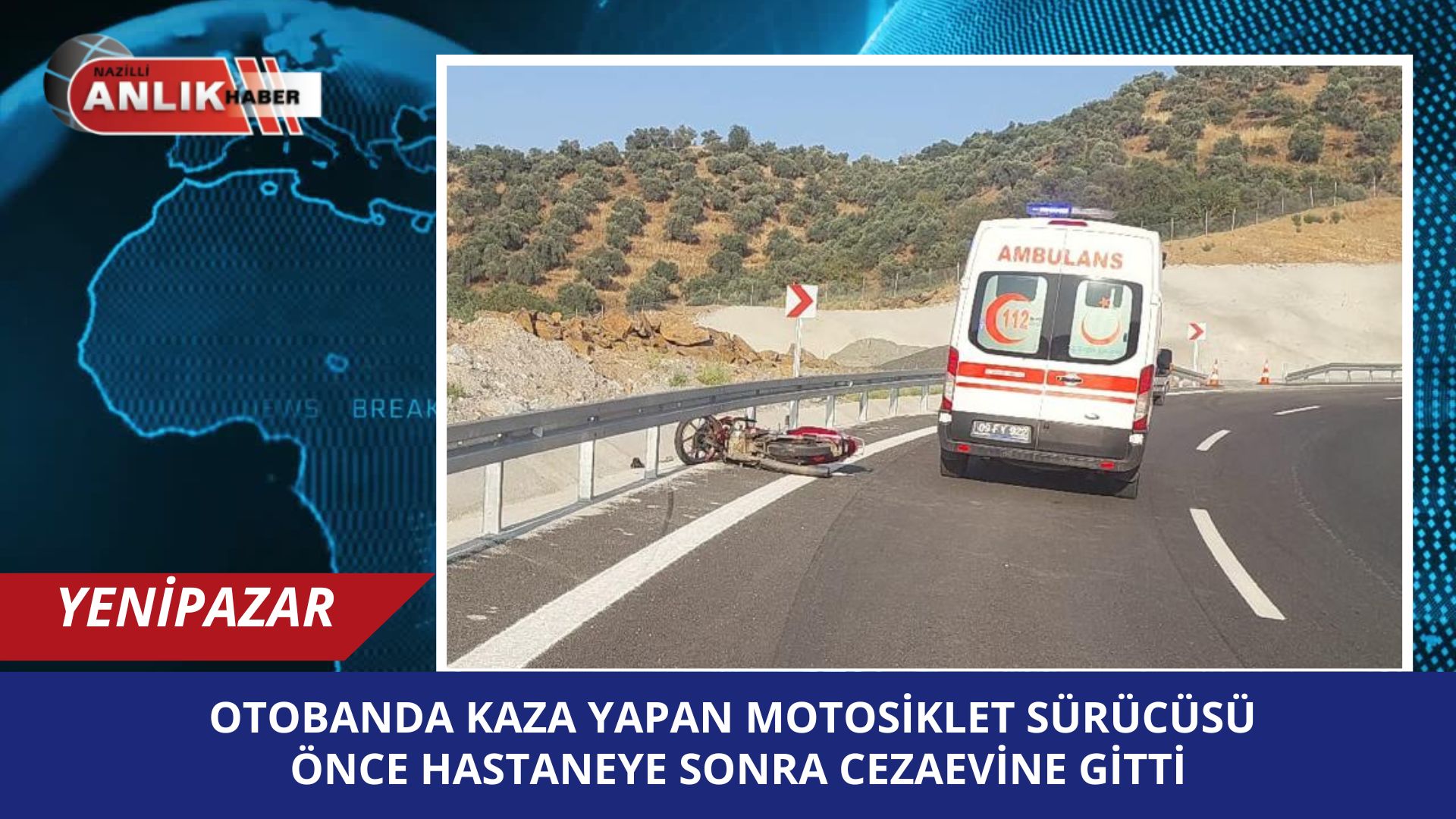 ÖNCE HASTANEYE SONRA CEZAEVİNE GİTTİ