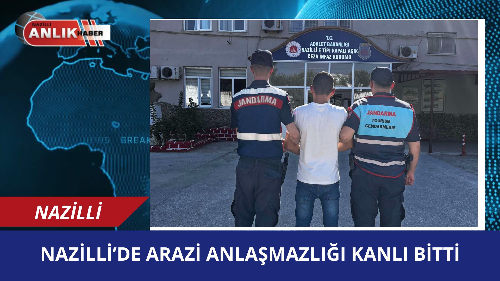 Nazilli’de Arazi Anlaşmazlığı Kanlı Bitti: Bir Kişi Yaralandı, Fail Tutuklandı