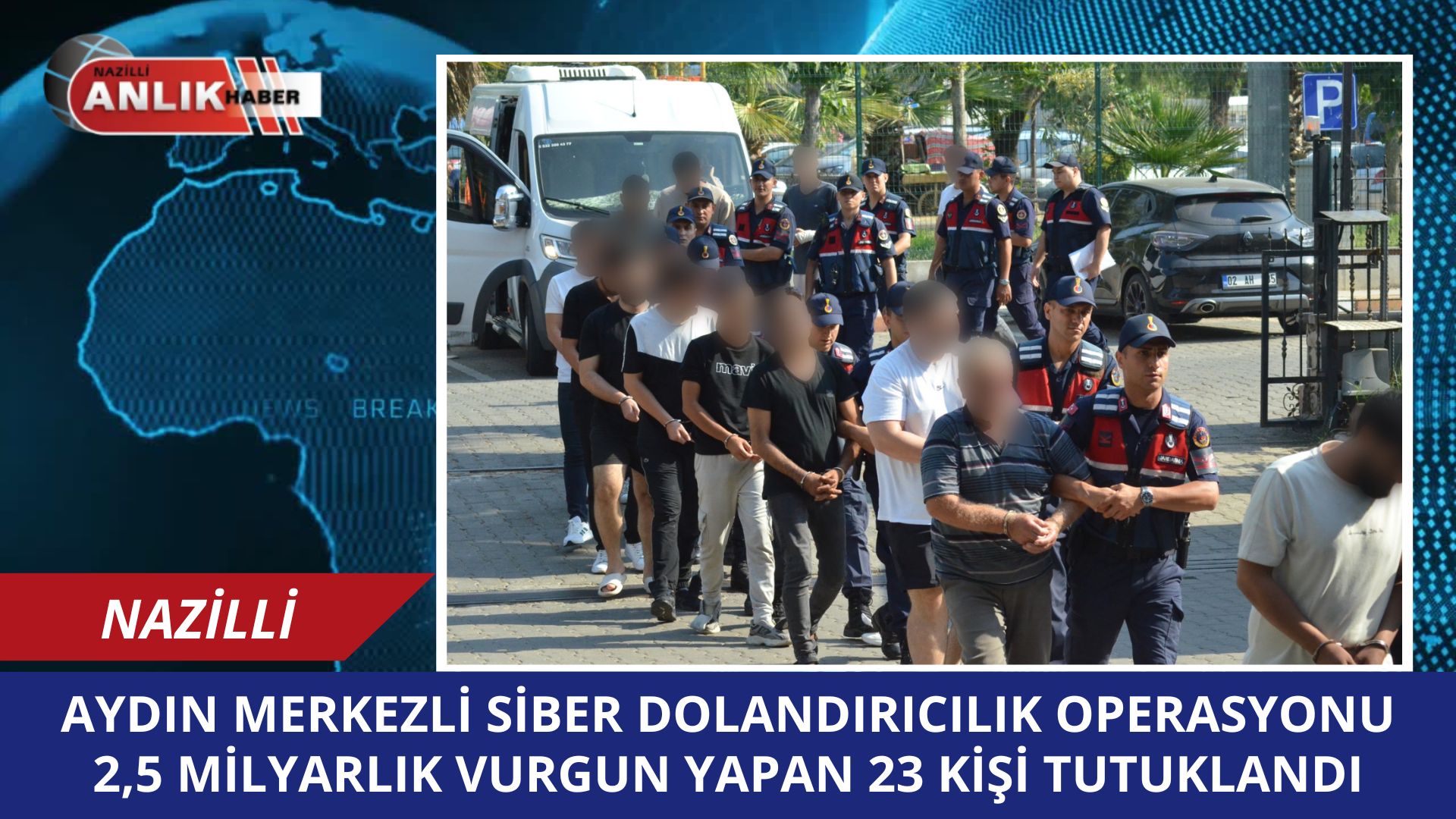 Aydın’ın Nazilli ilçesi merkezli 11 ilde eş zamanlı düzenlenen büyük
