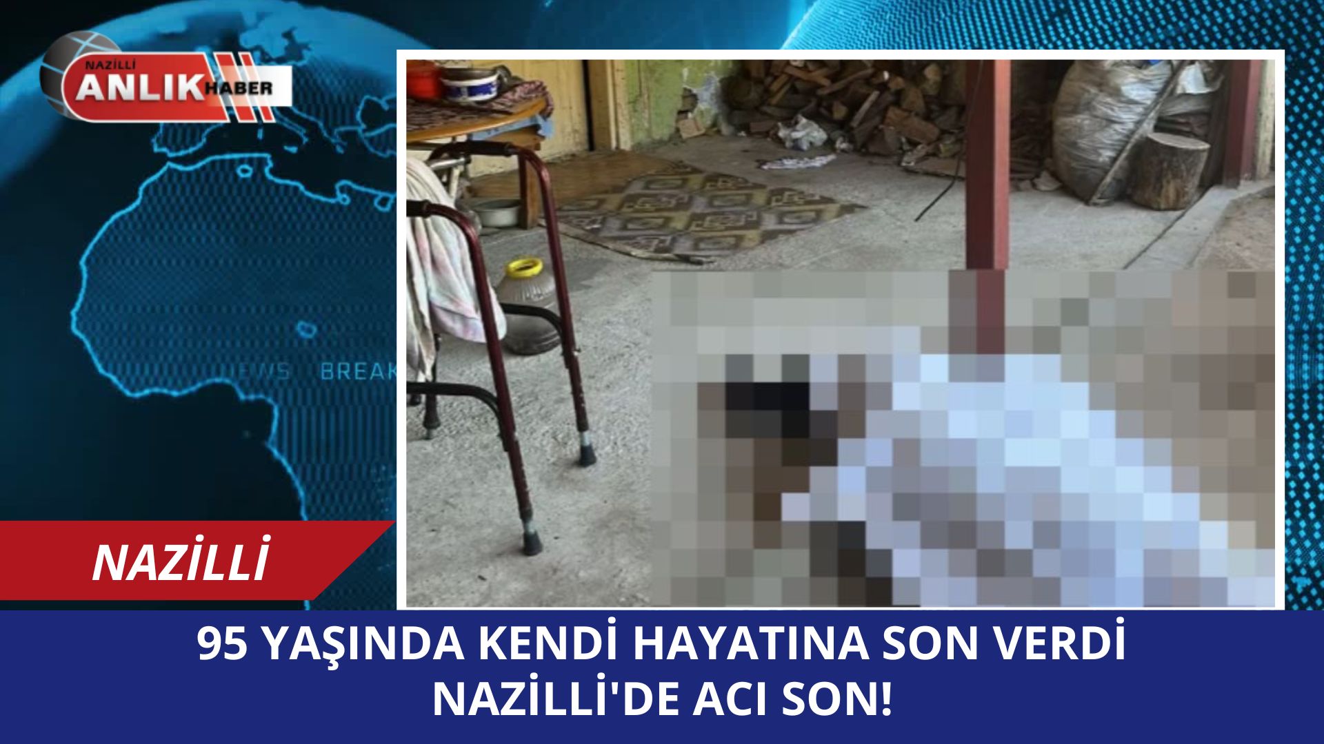 95 YAŞINDA KENDİ HAYATINA SON VERDİ