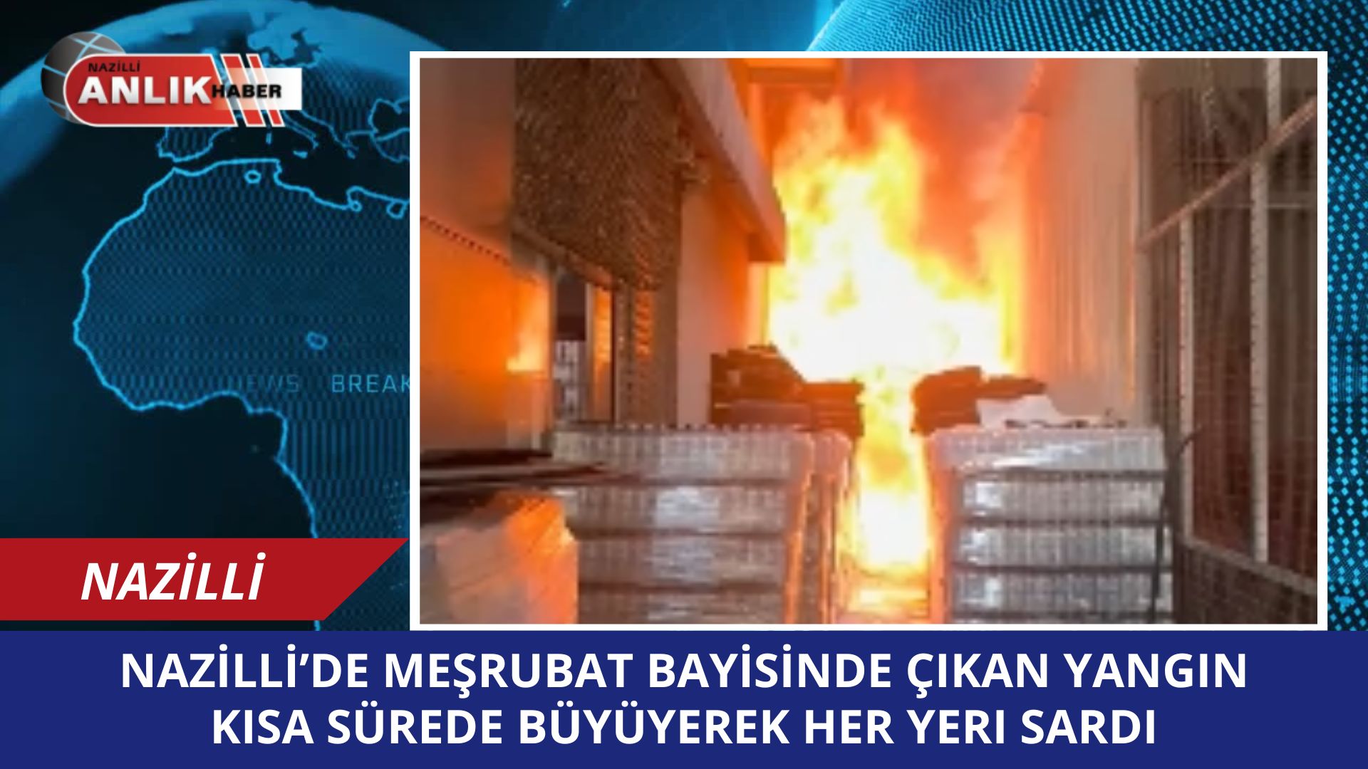 Aydın’ın Nazilli ilçesine bağlı Karaçay Mahallesi’nde bulunan bir meşrubat bayisinde