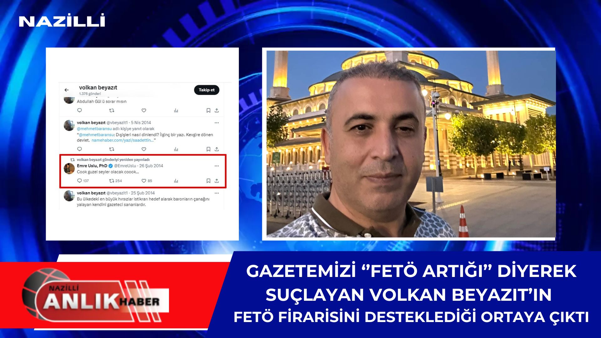 GAZETEMİZİ ”FETÖ ARTIĞI” OLARAK SUÇLAYAN İLÇE BAŞKANININ FETÖCÜYÜ DESTEKLEYEN PAYLAŞIMI ORTAYA ÇIKTI
