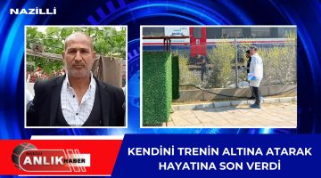 TRENİN ALTINA ATLAYIP CANINA KIYDI
