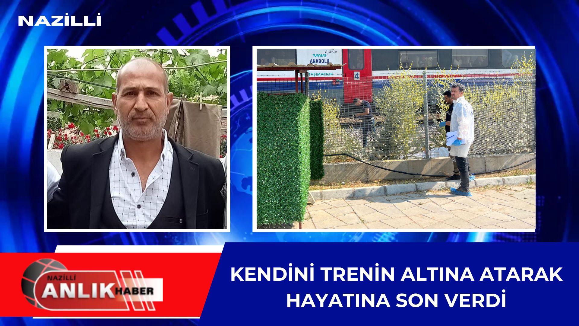 TRENİN ALTINA ATLAYIP CANINA KIYDI