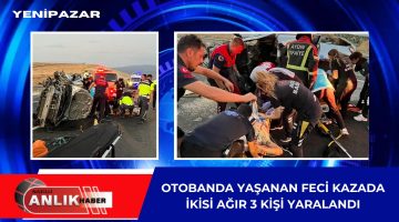AYDIN OTOBANINDA YAŞANAN FECİ KAZADA İKİSİ AĞIR TOPLAM 3 KİŞİ YARALANDI