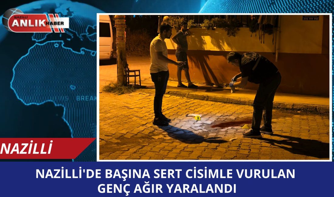Nazilli’de Çapahasan Mahallesi’nde meydana gelen olayda bir kişi, tartıştığı arkadaşı