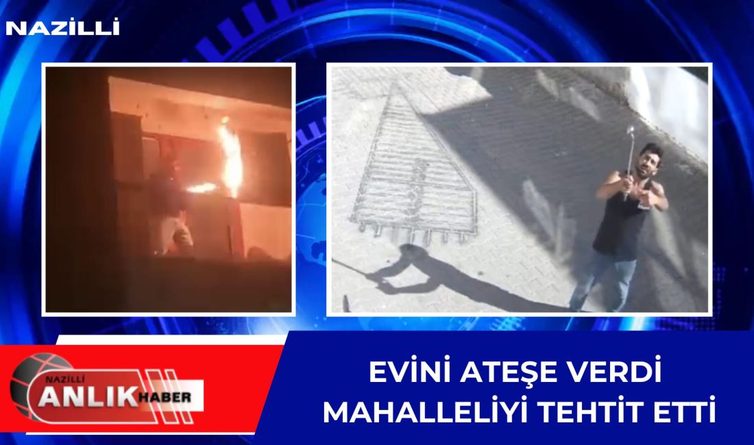 Nazilli’nin Kurtuluş Mahallesi’nde boşanma aşamasında olan S.Ö. adlı bir şahıs,