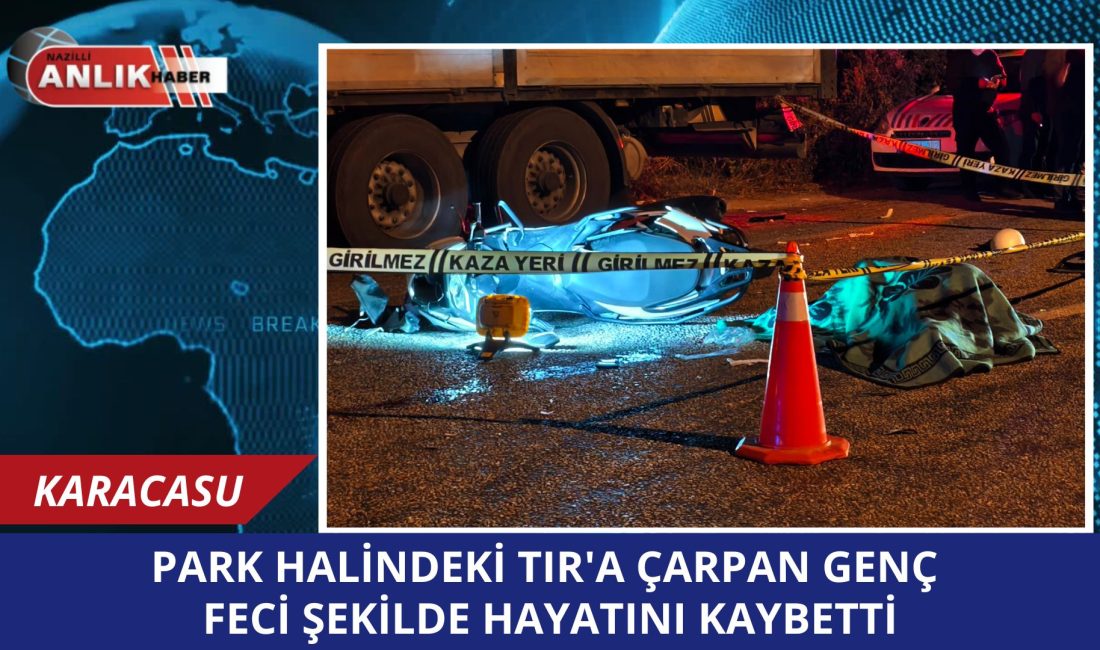 Aydın’ın Karacasu ilçesinde meydana gelen trafik kazasında motosiklet sürücüsü 24