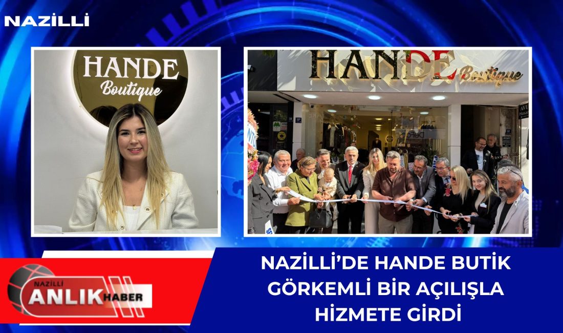 Nazilli Uzun Çarşı, kadın giyimine yeni bir soluk getiren Hande