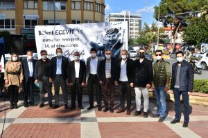 Nazilli Belediyesi, Başbakan Bülent Ecevit’in 14.ölüm yıldönümü dolayısıyla 5 bin