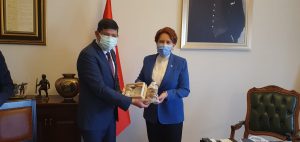 Bir dizi ziyaret gerçekleştirmek üzere Ankara’ya giden Nazilli Belediye Başkanı