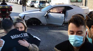 Sosyal medya fenomeni Enes Batur Etiler’de lüks otomobiliyle kaza yaptı
