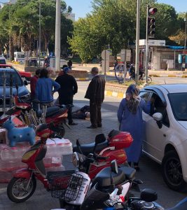 Aydın’ın Nazilli ilçesinde Ordu caddesi üzerinde bulunan 23 Nisan Parkının