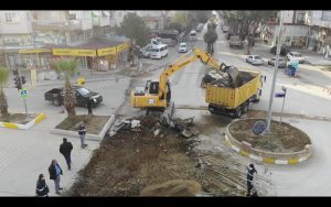 Sokağa çıkma kısıtlamasının uygulandığı günlerde ilçe genelinde büyük çaplı temizlik,