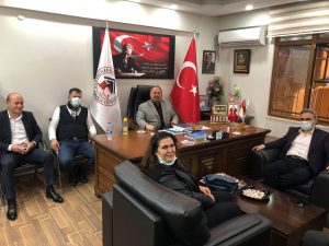 İYİ Parti Nazilli ilçe teşkilatı esnafın yanında olduklarını belirtmek amacıyla
