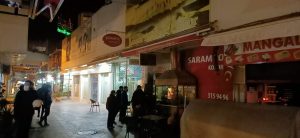 Aydın’ın Nazilli ilçesi uzun çarşı mevkiinde bulunan bir kokoreç işletmesinde