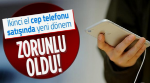 Elektronik kimlik bilgisi bulunan kullanılmış malların yenilenebilmesi için en az