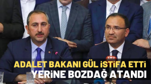 Resmi Gazete’de yayımlanan kararla, görevden istifa eden Abdülhamit Gül’den boşalan
