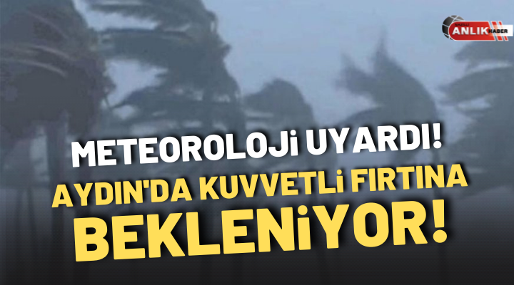 METEOROLOJİ UYARDI! KUVVETLİ FIRTINA BEKLENİYOR