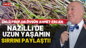 Nazillili jeofizik yüksek mühendisi Prof. Dr. Övgün Ahmet Ercan sosyal