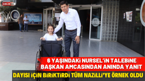 Nazilli Belediyesi Temizlik İşleri Müdürlüğü tarafından başlatılan geri dönüşüm kampanyasına