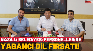 Nazilli Belediyesi ile The House of English arasında protokol imzalandı.