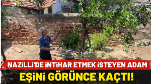 NAZLI ALTINAYAR- Olay, Nazilli’de Karaçay Mahallesi 341 sokak üzerinde bulunan