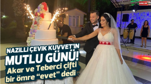 NAZLI ALTINAYAR- Nazilli Emniyet Müdürlüğü’nün başarılı personellerinden Onur Teberci gönlünü