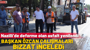 Nazilli Belediyesi ve Karayolları Genel Müdürlüğü tarafından Organize Sanayi Bölgesi