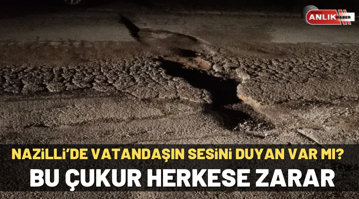Nazilli’de vatandaşın sesini duyan var mı?
