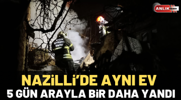5 gün önce de yanmıştı