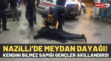 Kendini bilmez sapığı duyarlı gençler akıllandırdı
