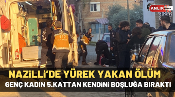 Kocasının ölümüne dayanamayan genç kadın 5.kattan atlayarak hayatını kaybetti