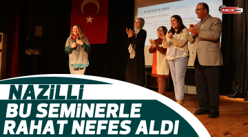 Nazilli Belediyesi’nden Nefes Farkındalığı ve İçimizdeki Çocukla Buluşma Semineri