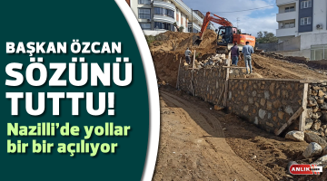 Nazilli’de yollar bir bir açılıyor