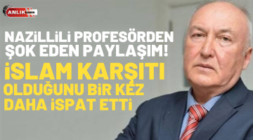 Nazillili profesörden şok eden paylaşım!
