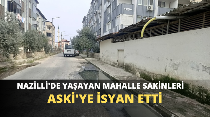 MAHALLE SAKİNLERİ İSYANDA