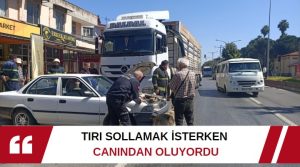Kaza’ Bugün gündüz saatlerinde Devlet karayolu üzeri eski polis okulu