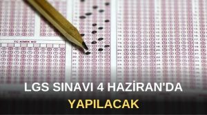 Milli Eğitim Bakanı Mahmut Özer, Liselere Geçiş Sınavının (LGS) 4